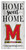 Maryland Terrapins Home Sweet Home Whitewashed 6" x 12" Sign