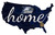 Georgia Southern Eagles USA Cutout Sign