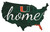 Miami Hurricanes USA Cutout Sign