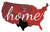 Texas Tech Red Raiders USA Cutout Sign