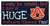 Auburn Tigers Huge Fan 6" x 12" Sign