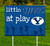 BYU Cougars Little Fans at Play 2-Sided Yard Sign
