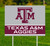 Texas A&M Aggies Team Name Yard Sign
