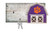 Clemson Tigers 6" x 12" Team Barn Key Holder Sign