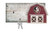 Florida State Seminoles 6" x 12" Team Barn Key Holder Sign