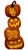 Baylor Bears Pumpkin Stack 31" Leaner