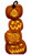 Ohio State Buckeyes Pumpkin Stack 31" Leaner