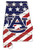 Auburn Tigers 12" USA State Cutout Sign