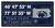 Penn State Nittany Lions Horizontal Coordinate 6" x 12" Sign
