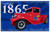 Kansas Jayhawks Established Truck 11" x 19" Sign