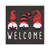 Utah Utes Welcome Gnomes 10" x 10" Sign