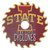 Iowa State Cyclones 12" Rustic Circular Saw Sign