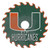 Miami Hurricanes 12" Rustic Circular Saw Sign