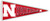 Nebraska Cornhuskers 24" Wood Pennant