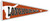 Texas Longhorns 24" Wood Pennant