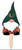 Miami Hurricanes Gnome Yard Stake