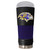 Baltimore Ravens Black 24 oz. Powder Coated Draft Tumbler