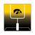 Iowa Hawkeyes Goal Gradient 10" x 10" Sign