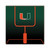 Miami Hurricanes Goal Gradient 10" x 10" Sign