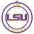LSU Tigers Team Logo Cutout Door Hanger