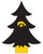 Iowa Hawkeyes 6" Team Color Desktop Tree