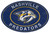 Nashville Predators 46" Heritage Logo Oval Sign