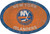 New York Islanders 46" Team Color Oval Sign