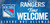 New York Rangers Fans Welcome Sign