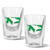 North Dakota Fighting Hawks 2 oz. Prism Shot Glass Set