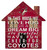 Arizona Coyotes 12" House Sign
