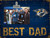 Nashville Predators Best Dad Clip Frame