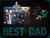 San Jose Sharks Best Dad Clip Frame