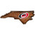 Carolina Hurricanes 12" Roadmap State Sign