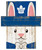 Toronto Maple Leafs 19" x 16" Easter Bunny Head