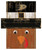 Anaheim Ducks 6" x 5" Turkey Head