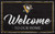 Pittsburgh Penguins Team Color Welcome Sign