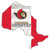Ottawa Senators 15" Flag Cutout Sign