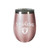 Las Vegas Raiders 10 oz. Rose Gold Blush Wine Tumbler