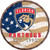 Florida Panthers 24" Flag Barrel Top