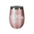 Buffalo Bills 10 oz. Rose Gold Blush Wine Tumbler