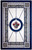 Winnipeg Jets 11" x 19" Stained Glass Sign