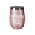 Dallas Mavericks 10 oz. Rose Gold Blush Wine Tumbler