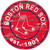 Boston Red Sox Distressed Round Sign