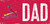 St. Louis Cardinals 6" x 12" Dad Sign
