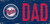 Minnesota Twins 6" x 12" Dad Sign
