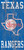 Texas Rangers 6" x 12" Heritage Logo Sign