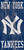 New York Yankees 6" x 12" Heritage Logo Sign