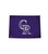 Colorado Rockies 12" Team Color Logo State Sign