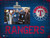 Texas Rangers Team Name Clip Frame