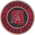 Arizona Diamondbacks 12" Circle with State Sign